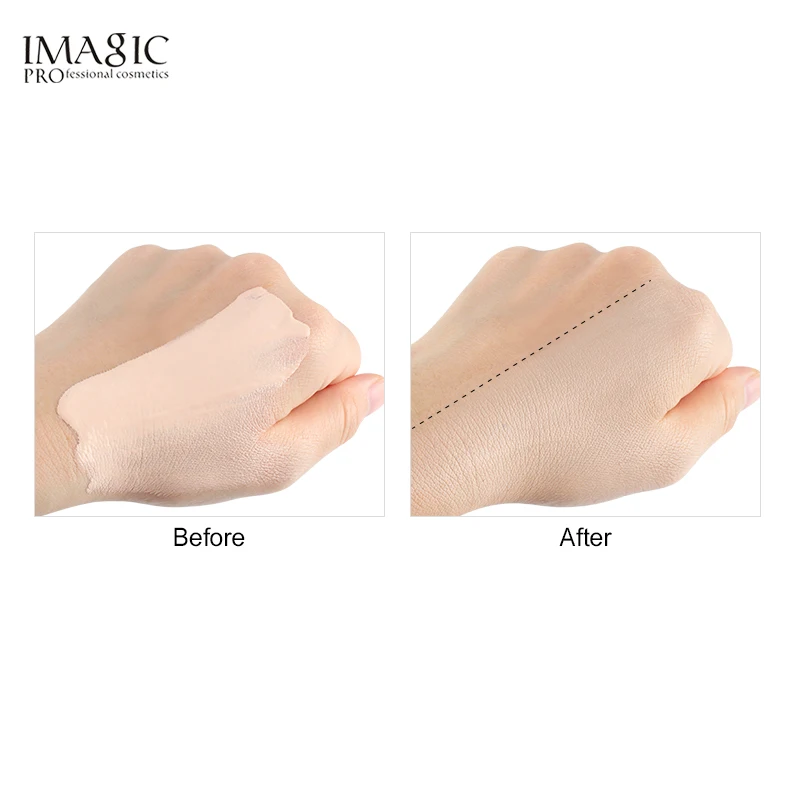 IMAGIC Base Face Liquid Foundation Cream Full Coverage Concealer Oil-control Easy to Wear Soft Face Makeup Foundation IMAGIC Base Face Liquid Foundation Cream Full Coverage Concealer Oil-control Easy to Wear Soft Face Makeup Foundation