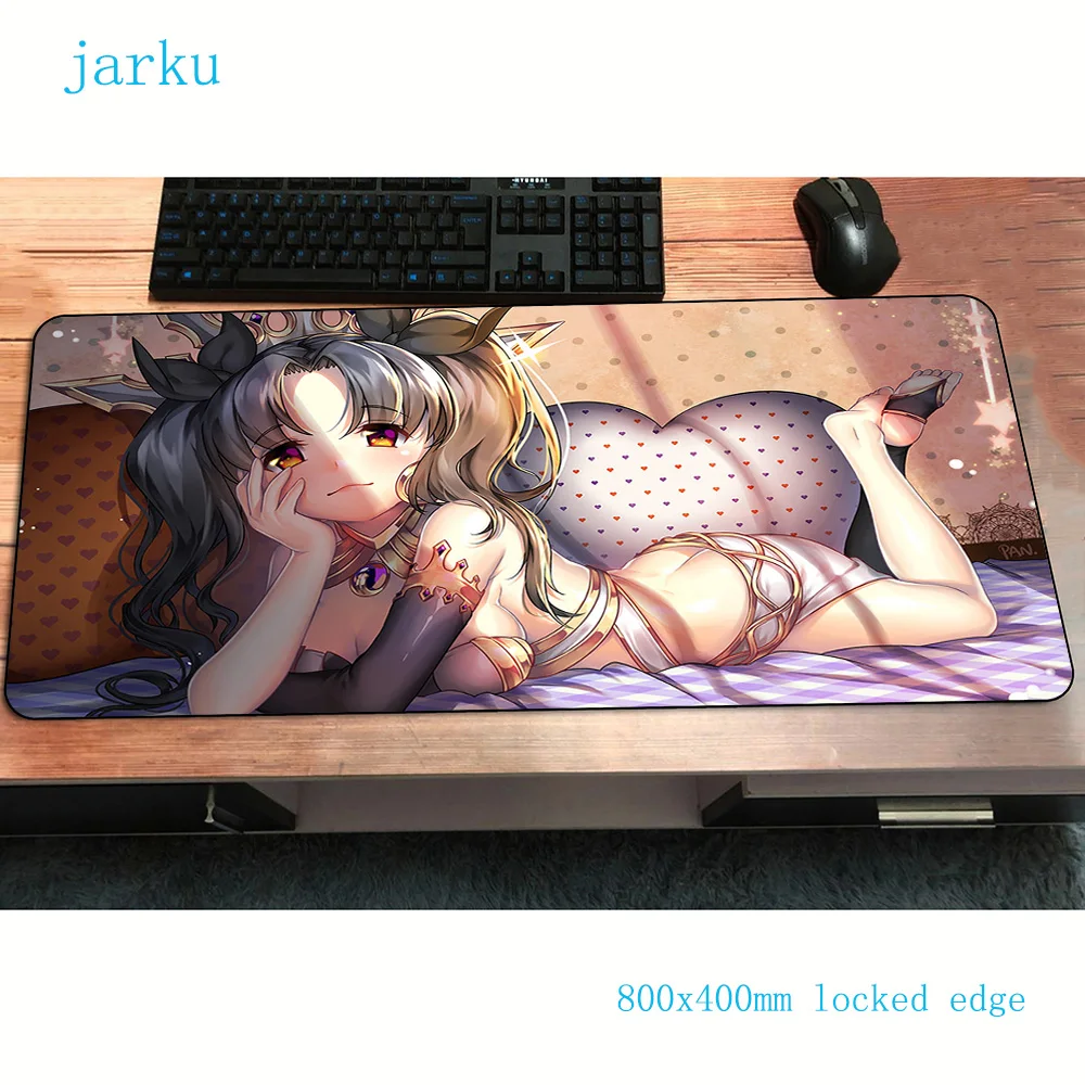 fate grand order mousepad gamer cute 800x400x3mm gaming mouse pad desk notebook pc accessories laptop padmouse ergonomic mat