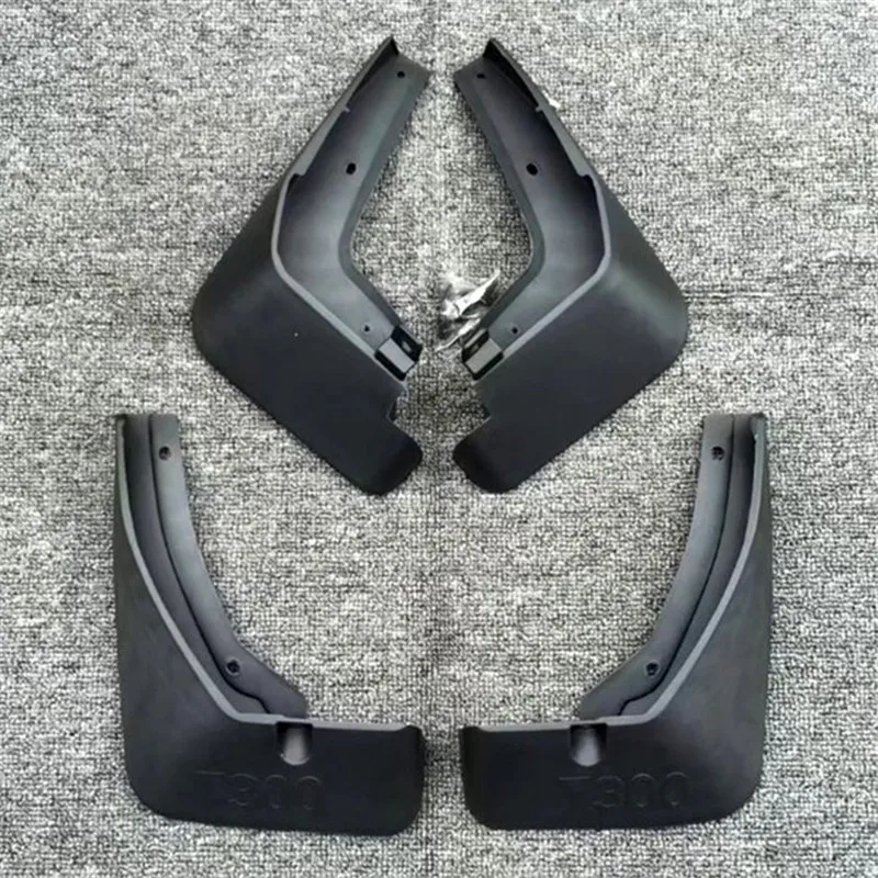 

Car accessories car plastic Mud Flaps Splash Guard fender for Zotye T300 T700 SR9 X7 2017-2018 Car styling