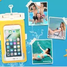 Tteoobl 5,"~ 6,3" Чехол для мобильного телефона 20 м водостойкая подводная сумка Сухой Чехол чехол для каноэ каяк рафтинг лагерь плавающий Дрифтинг