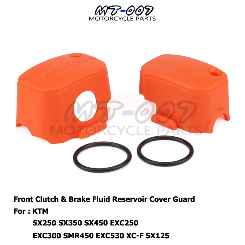 Front Clutch & Brake Fluid Reservoir Cover Guard Fit For KTM SX250