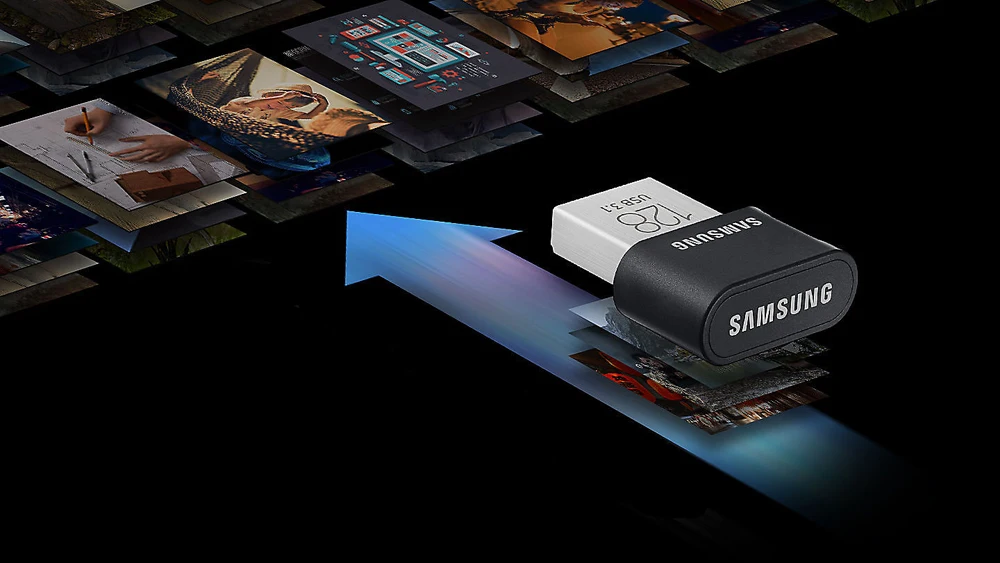 Usb 3,1 samsung Usb флеш-накопитель 256 ГБ 128 ГБ флеш-накопитель Usb 32 Гб 64 Гб металлическая мини-флешка Memoria Stick Fit Plus(usb3.1