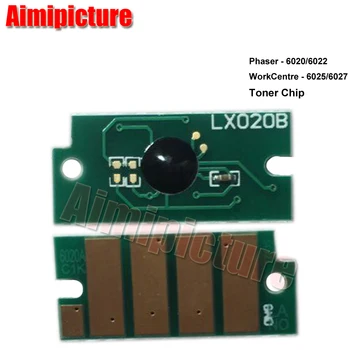 

For Xerox 6020 6022 6025 6027 Toner chip 106R02759 106R02756 106R02757 106R02758 Toner cartridge Chip BK C M Y 8pcs 2Sets/lot