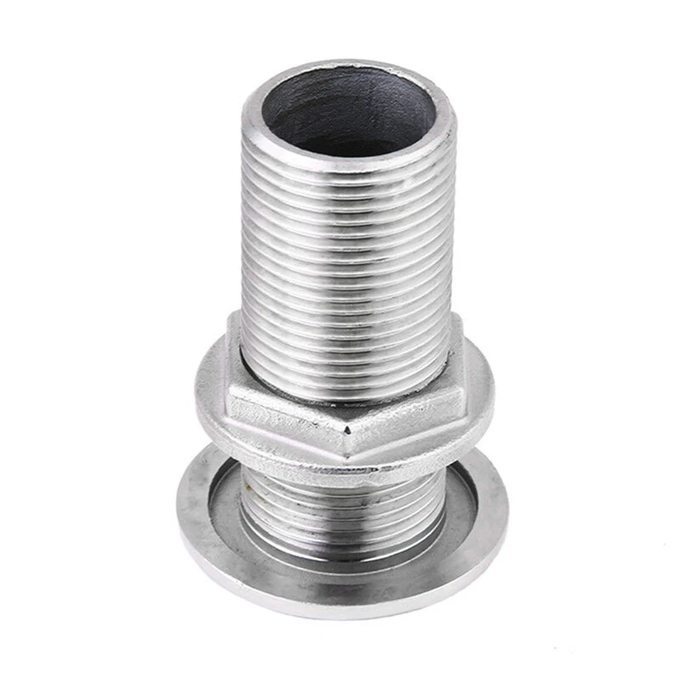 Drain 3//4/'/' Hose Barb Marine 316 Stainless Steel Boat Thru Hull Fitting