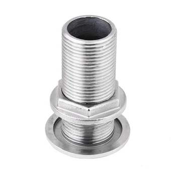 

Boat Thru Hull Fittings Hose Barb Marine 316 Stainless Steel Barbed Hardware Precision Casting Wire Drain Full Wire Outlet