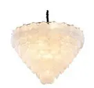 Современный подвесной светильник из золотого/хромового металла, Led E14, стеклянный круглый светильник, подвесной светильник на цепочке