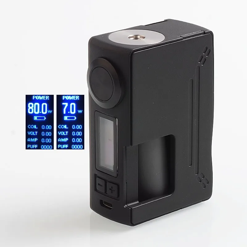 

Original Hugsvape Surge 80W TC VW Variable Wattage Squonk 18650 / 20700 Box Vape Mod for RDA / RTA / RDTA Vape Atomizer