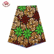 Надежный нидерландский воск в африканском стиле bintarealwax новые дизайнерские африканские Анкара Африканский Воск для печати Ткань 6 ярдов один кусок 24FS1061