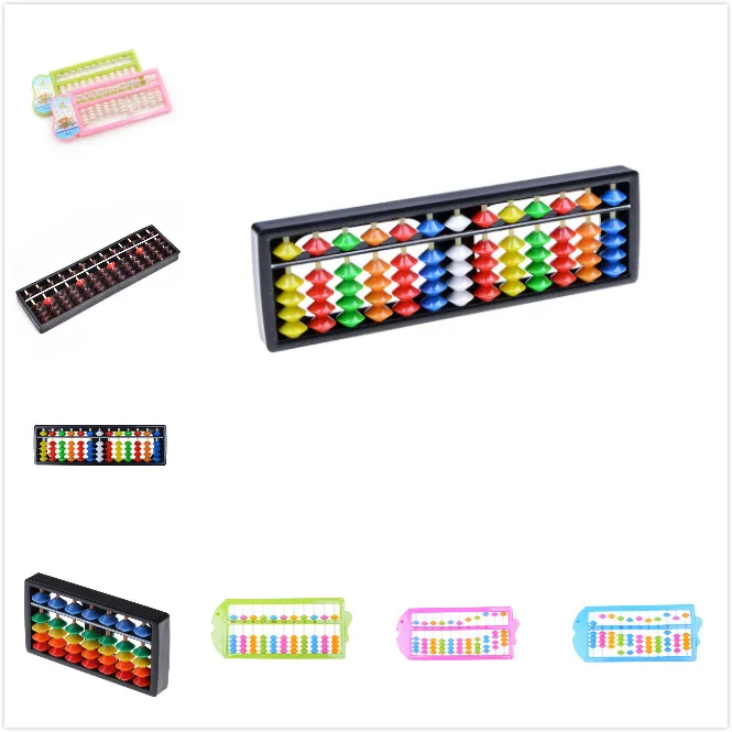 

5Styles Plastic Abacus Arithmetic Kids Maths Calculating Tools Chinese Abacus Toys Abacus Educational Toys
