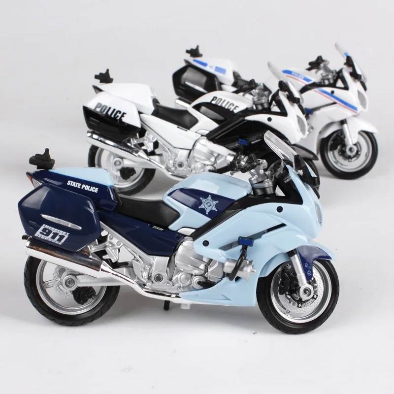 1:18 Maisto YAMAHA FJR1300A Police Motorcycle Bike Model #C 