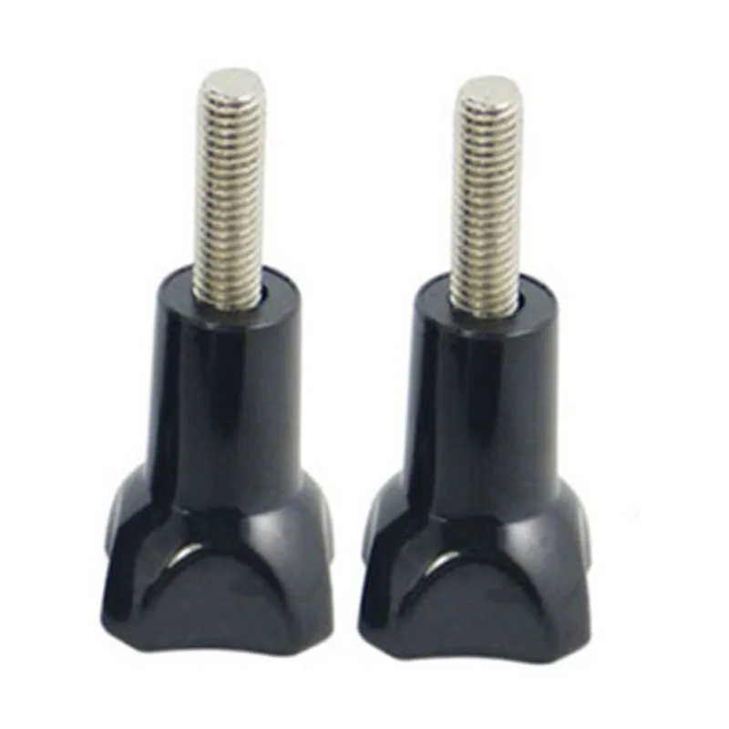 

New Arrival for GoPro Accessories 2pcs/set Short Thumb Screw Bolt Nut for Xiaomi Yi for GoPro Hero 6 5 4 3 3+ 2 1 Screw Mount