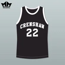 MM MASMIG Amor e Basquete Quincy McCall 22 Crenshaw High School Basquete Jersey Black S para 3XL
