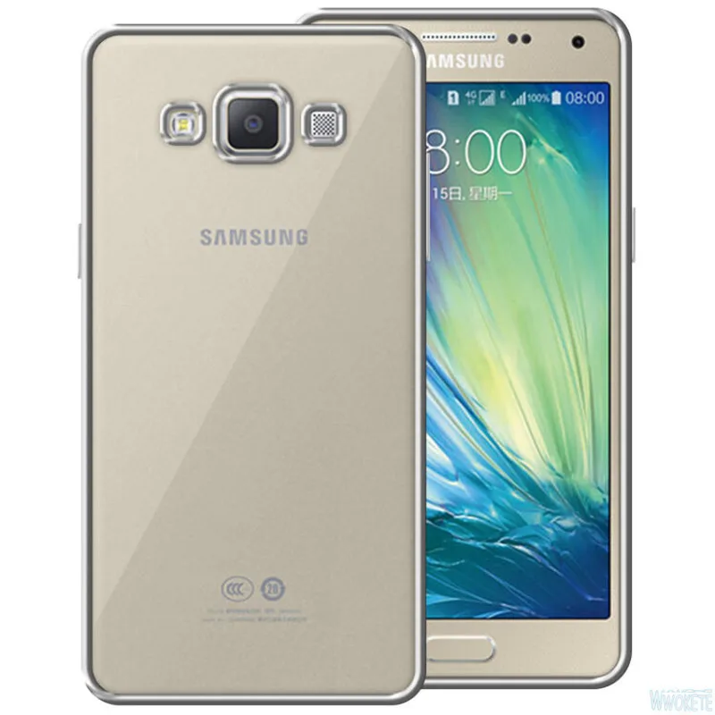 Royal Покрытие Позолоченный Прозрачный тпу Мягкий Силиконовый Case Чехол Для Samsung galaxy