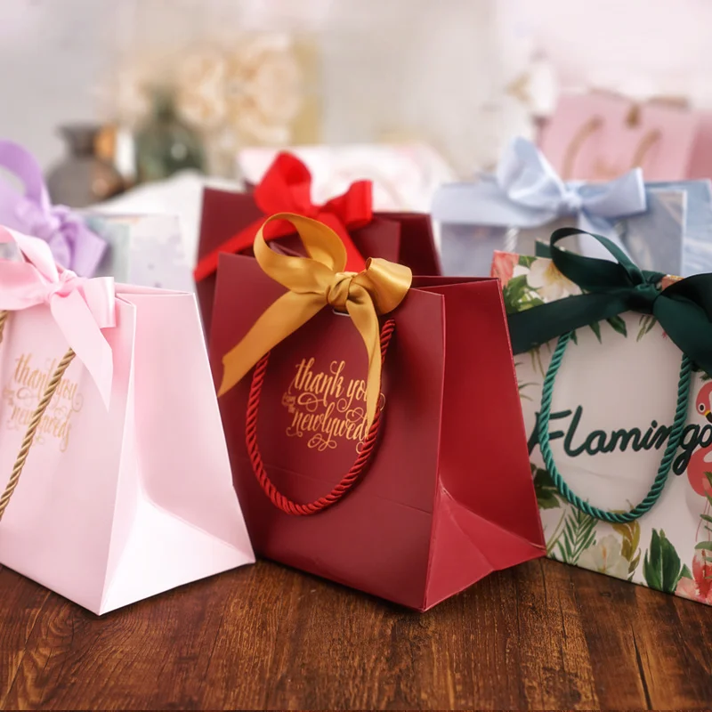 1 шт. новинка 2019 Подарочная сумка свадебный мешок конфет бумажный