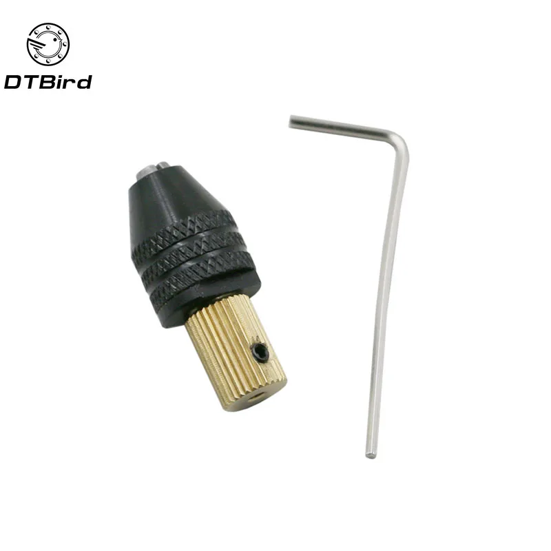 

3.17mm Electric Motor Shaft Mini Chuck Fixture Clamp 0.5mm-3.2mm Small To Drill Bit Micro Chuck Fixing Device DT6