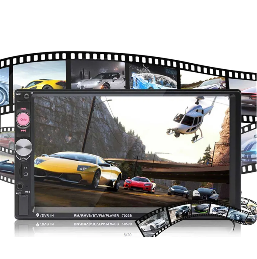 

Touch Screen Digital Display Bluetooth 2 din car radio 7" HD Player MP5 Multimedia USB 2din Autoradio Car Backup Monitor DVD