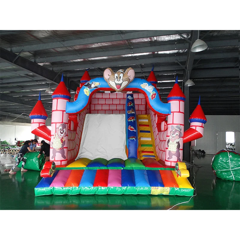 jumping bouncy Castle bouncer slide inflatable trampoline for sale