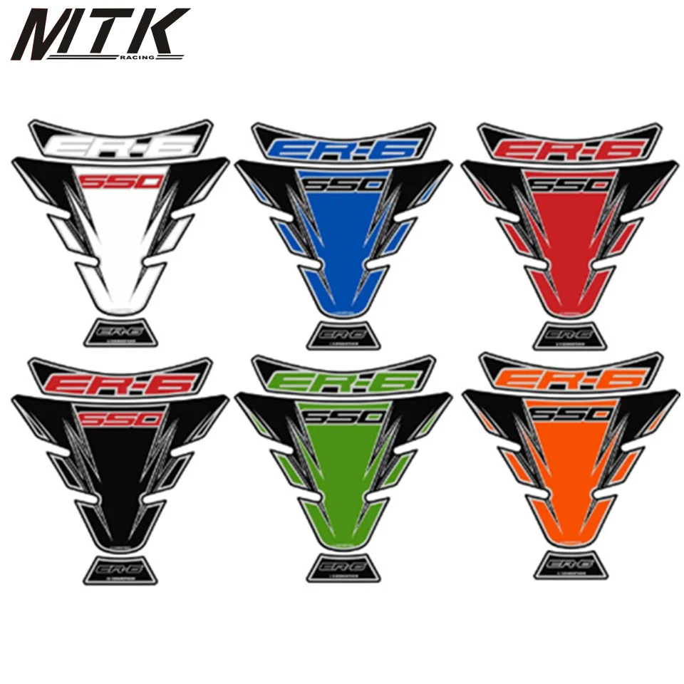 

Motorcycle sticker 3D ADESIVI decal sticker logo protective fuel tank pad Cas card suitable for KAWASAKI ER-650 ER650