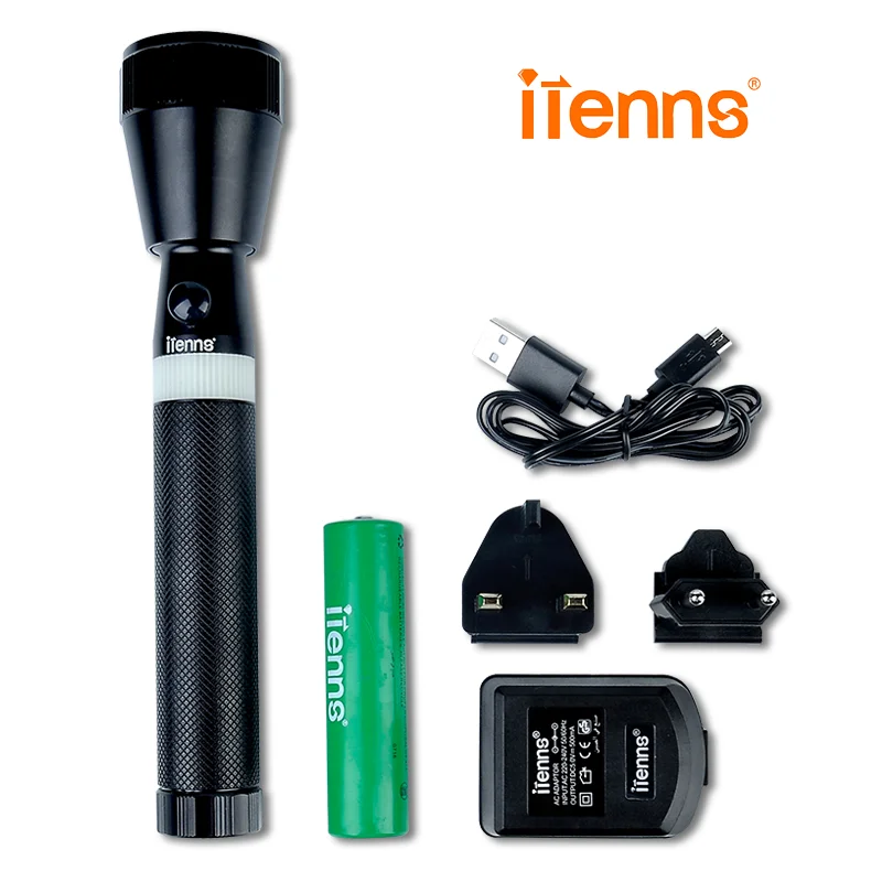 iTenns Flashlight camping torch CREE LED torch Fishing torch Emergency