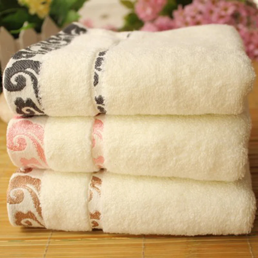 

Towel Set Thick Soft Print Bath Hand Hotel Spa Face Kitchen Hair Towel For Adults and Kids toalha de banho havlu toallas recznik