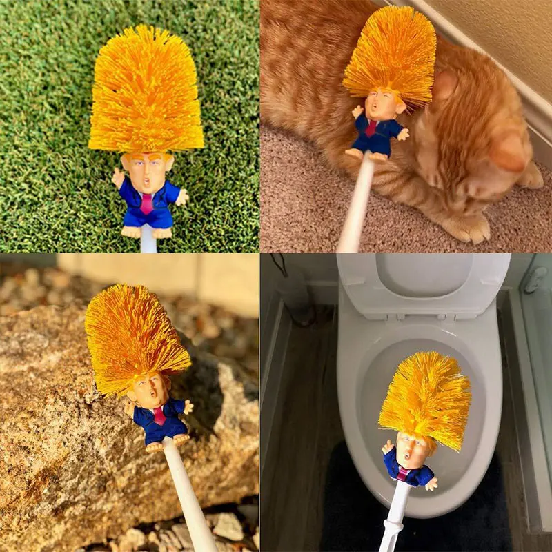 

Toilet Brush Donald Trump Original Trump Toilet Brush Multifunctional toilet brush cleaning brush for Toilet Dropshipping