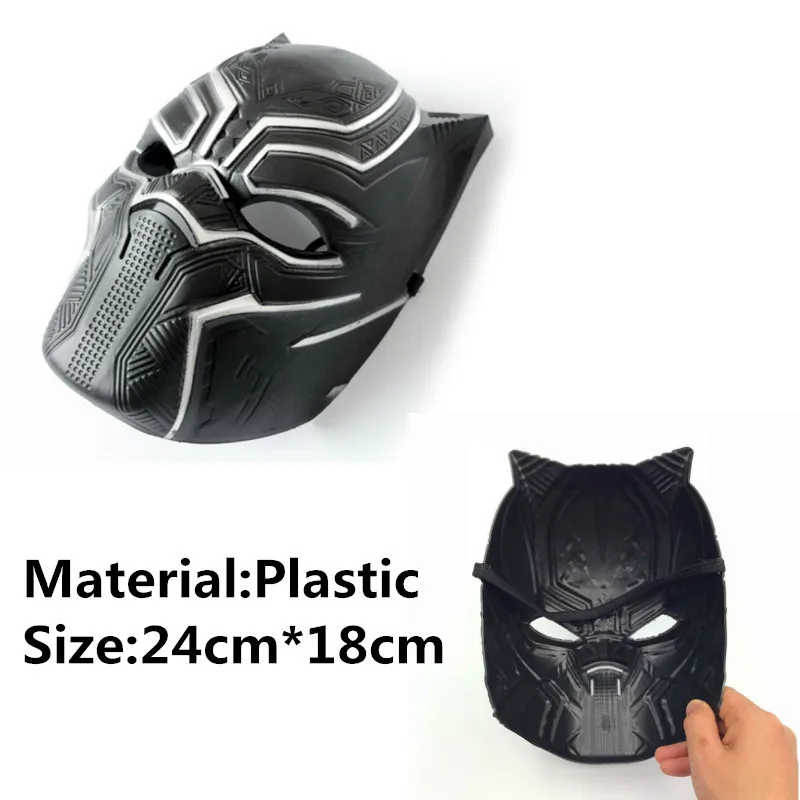 

Halloween Spiderman Captain America 3 Civil War Black Panther Mask Superhero Anime Movie Surroundings Cos Ironman Hulk Masks