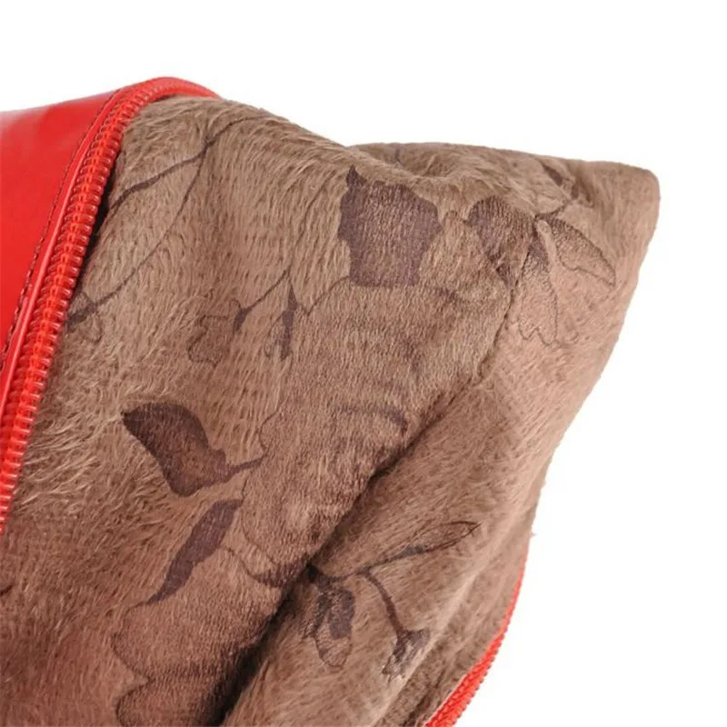 Autumn Winter Patent Leather Over The Knee Boots Big Size 43 Platform Women's Boots 12cm High-heeled Pole Dance Thigh High Boots (7)