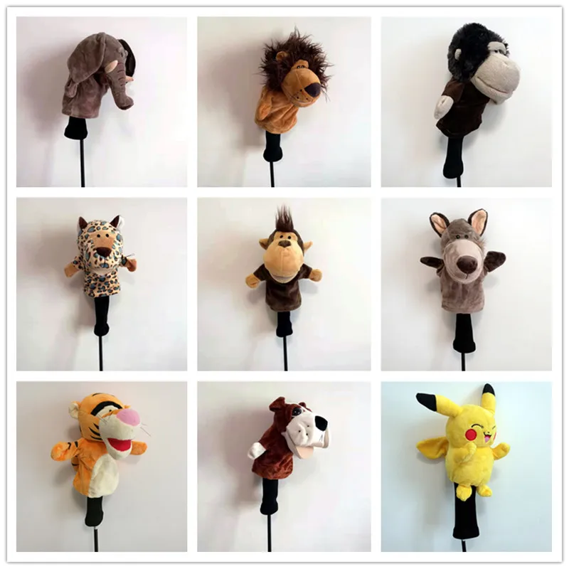 Cartoon Animal Golf Fairway Woods Headcovers Lovely Golf Clubs Head