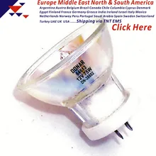 DN-38802 64613 12 V 75 W 14513 12V75W MR11 синий покрытием Оптическое волокно УФ галогеновая лампочка Зубные Блок фотополимеризатор отвердительная лампа