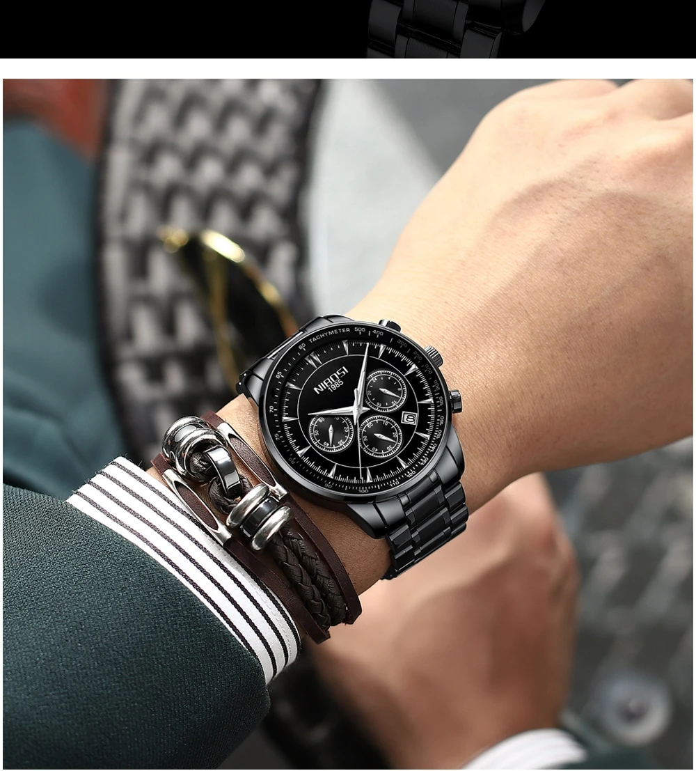 dmilitary água data relógios masculinos marca superior