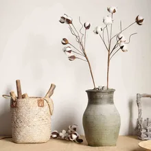 Искусственная искусственная трава, цветок, трава, домашний сад, свадьба, цветочный милый Декор, длинная Лиу, хлопок, ветка, искусственный цветок,, A30615