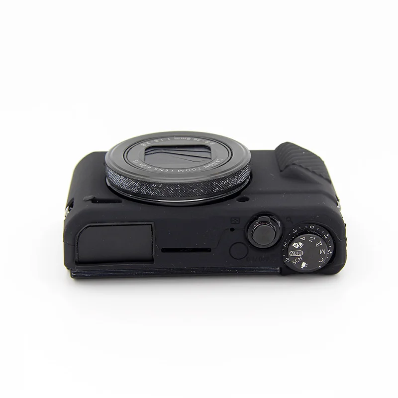 Приятный мягкий силиконовый резиновый защитный корпус для камеры, чехол для Canon Powershot G7X Mark II G7 X Mark 2 G7X2, сумка для камеры