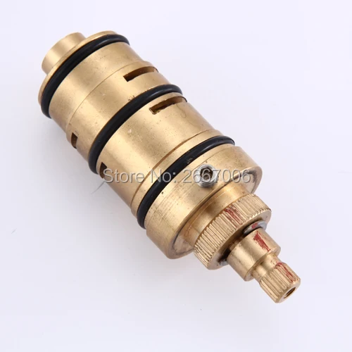 

Free shipping Shower Faucet Replacement Part Copper Thermostatic Valve Spool Cartridge Adjust Mixing Water Temperature ZR1005