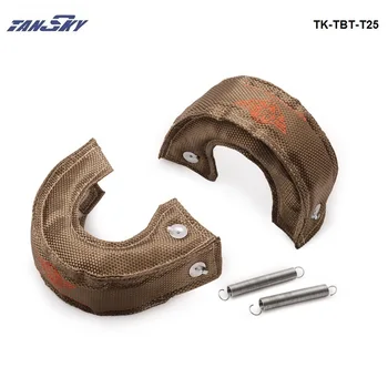 

T25/T28 GT25 GT28 GT30 GT35 TURBO/TURBOCHARGER TITANIUM HEAT SHIELD/WRAP BLANKET TK-TBT-T25