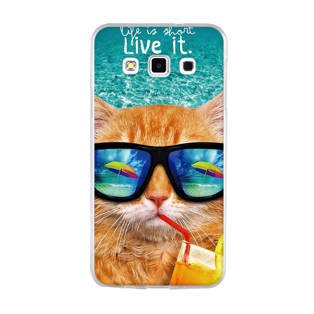 5 Модный чехол с рисунком для samsung Galaxy A3 A300 4,5 дюймов, мягкий силиконовый чехол для samsung A 3, чехол для задней панели телефона s - Цвет: 5