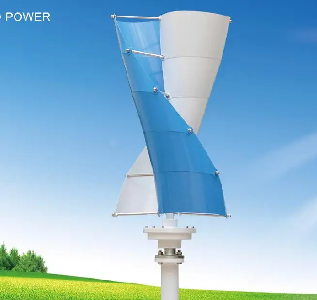 regolatore 12V 24V TQ 5000W Wind Generator 48V 6 Lama Turbine eoliche Orizzontale casa Powers Mulino a Vento Turbine Energia Charge