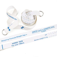 50 шт., инструмент для сельскохозяйственных животных, лошадь пони, свиная коровка, Воловья корова, вес, лента, вес пони, оценочная линейка, руководство, длина 2,5 м, обхват