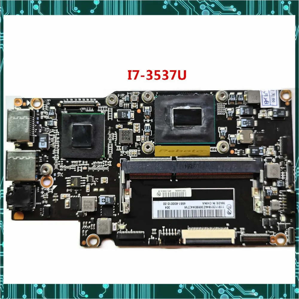 

Original For Lenovo Yoga 13 Laptop Motherboard With i7-3537u 2GHz CPU Intel QS77 FRU 90002034 Tested