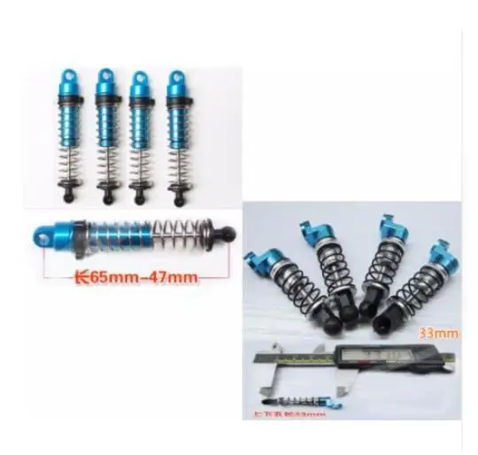 WPL B1 B-1 B14 B-14 B24 B-24 C14 C-14 1/16 Military Truck RC Car spare parts DIY Refit Mini metal hydraulic shock absorber