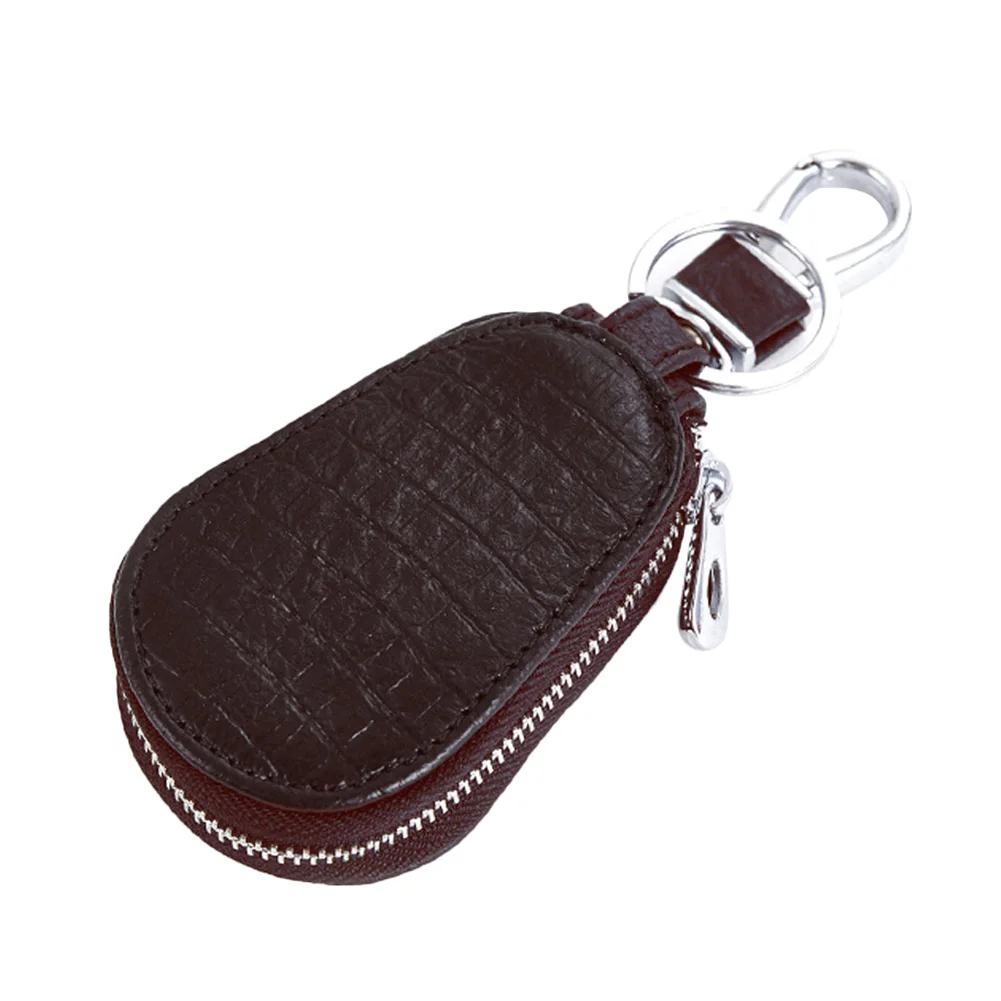 High Quality Unisex Car Key Bag Multifunction PU Leather Car Keychain Holder Cover Portable