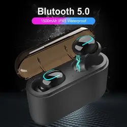 Q32 СПЦ беспроводной наушники Bluetooth наушники, стереонаушники громкой связи беспроводные Спортивные гарнитура с микрофоном