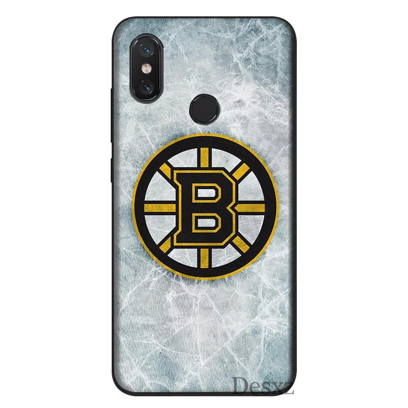 Desxz сотовый Чехол Для Телефона силиконовый для Xiaomi Redmi Note 4 4X5 6 7 Pro 5A Prime чехол Boston Bruins сумка для оснащения для хоккея на льду оболочка - Цвет: B7