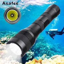 Brinyte DIV01 CREE XM-L2 (U4) светодиодный фонарик для дайвинга Фонарь для подводной съемки 200 м