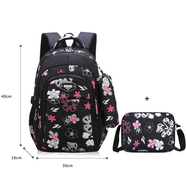 Floral Girls Backpacks School Bags For Girls Set children school bags Children's&hellip;