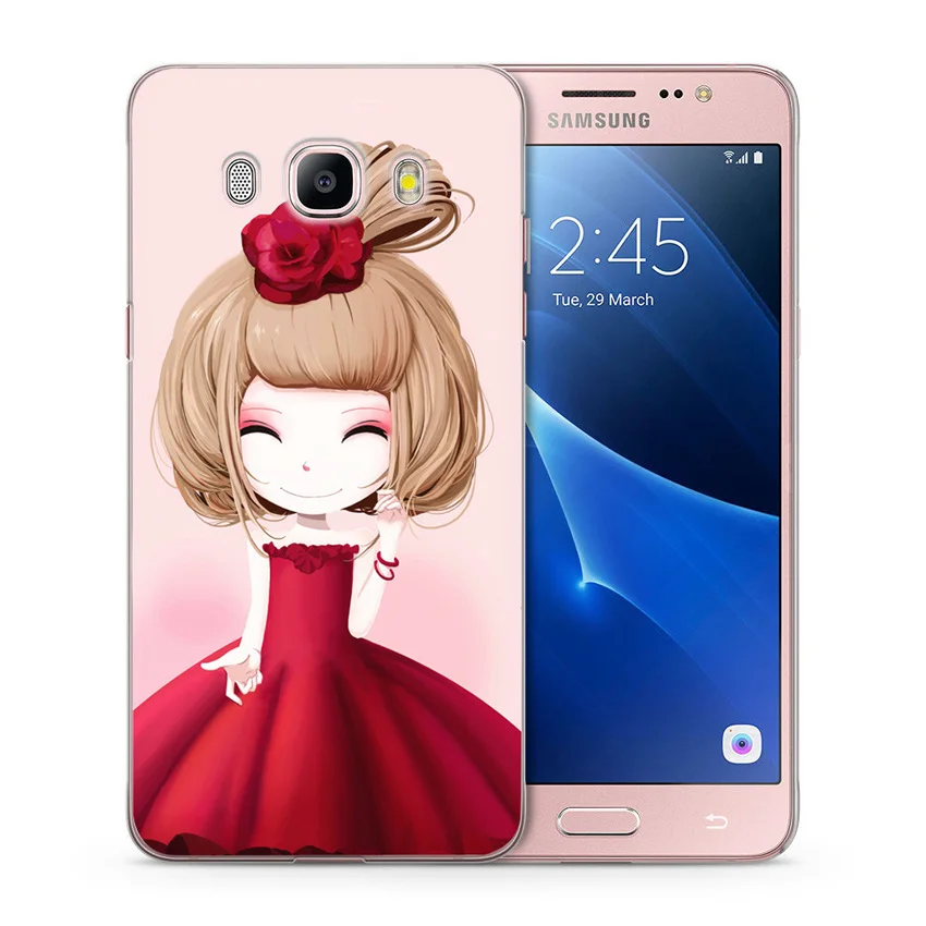 Чехол для Samsung Galaxy J1 J5 J7 J2 prime J120 J330 Ультратонкий чехол телефона с рисунком из