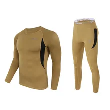 ESDY/Брендовое зимнее термобелье для мужчин s, тактическое флисовое теплое нижнее белье, пуловер с длинными рукавами, военные быстросохнущие корсеты для мужчин