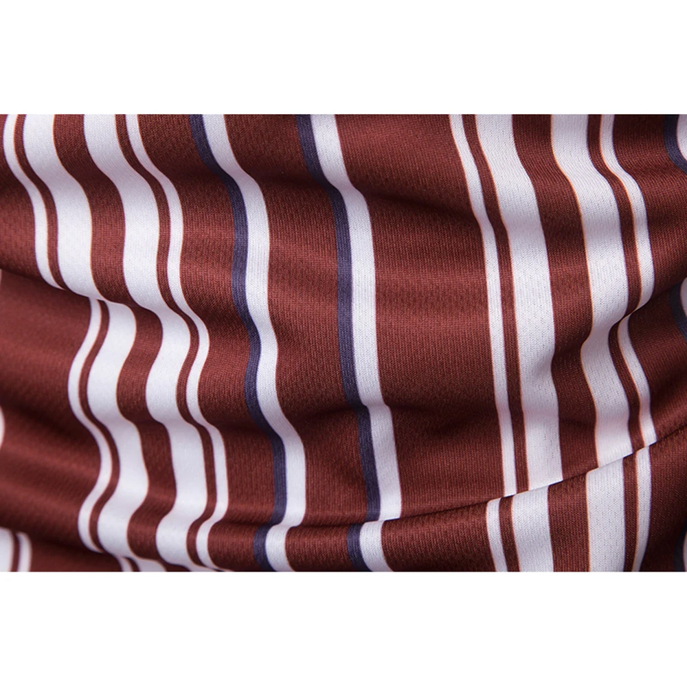 Tide men's casual tops Polo shirt striped pattern breathable short sleeve polo shirt simple style straight men's clothing Tide men's casual tops Polo shirt striped pattern breathable short sleeve polo shirt simple style straight men's clothing