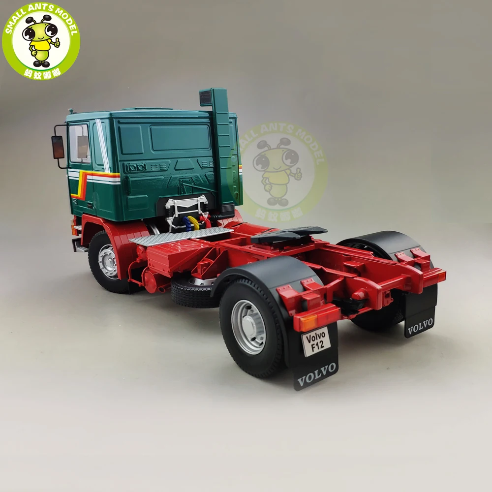 1/18 ROAD KINGS KK Volvo F1220 тягач 1977 литой автомобиль модели грузовиков игрушки для детей подарок зеленый и красный