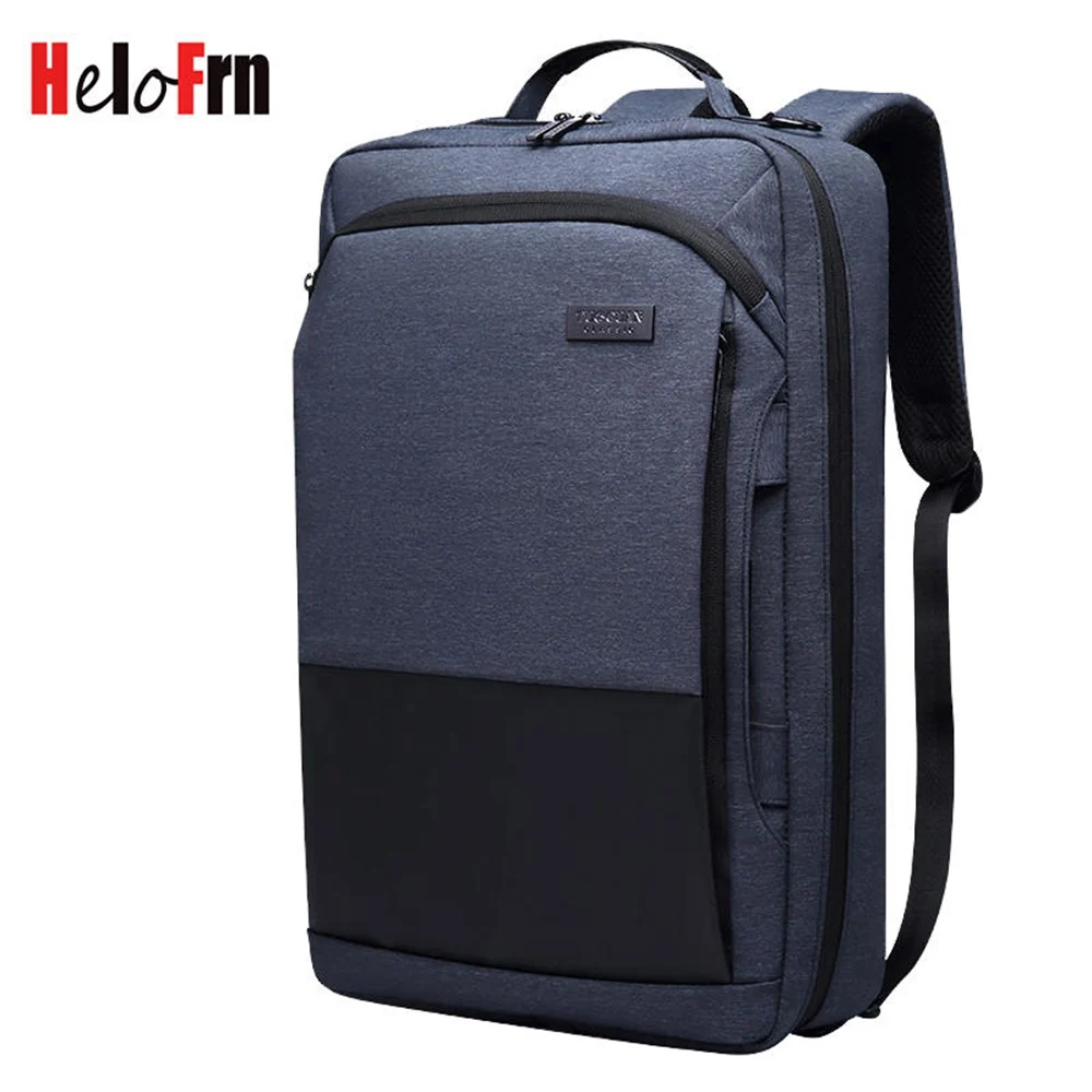 

HeloFrn Multifunction Business Men Backpack For Laptop 15.6 inch Carry On Travel Bag Male Backpack Hand bag Weekend Travel