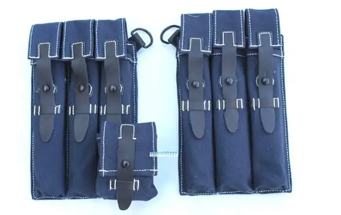 WWII German Luftwaffe Air Force MP38 MP40 Ammo Pouch-GM016